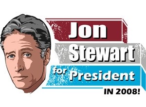 Jon stewart à la présidence