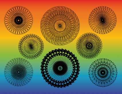 Kaleidoskop-Vektoren