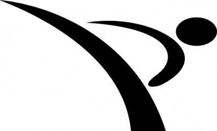 Karate-Logo-ClipArt-Grafik