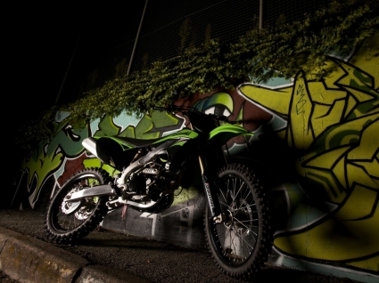 motocicletas de kawasaki Kawasaki kx250f papel de parede