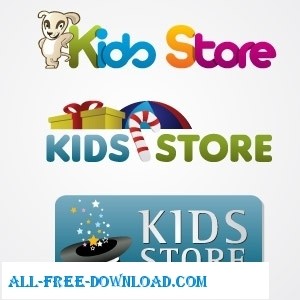 孩子商店 logo 包