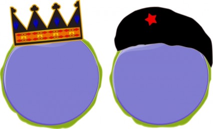 Raja tentara status peringkat clip art