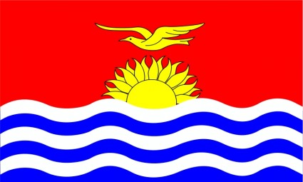 키리바시 국기 patriciar