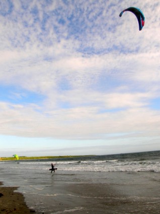 kite surfingu