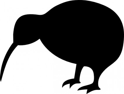image clipart oiseau Kiwi