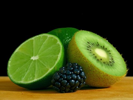 Cal de blackberry de kiwi