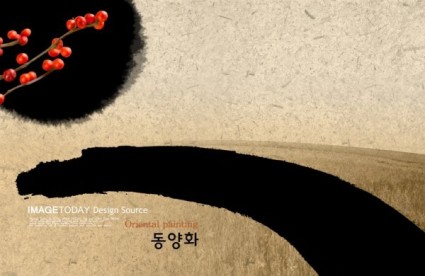 Korean The Ink Dye Classical Psd Layered
