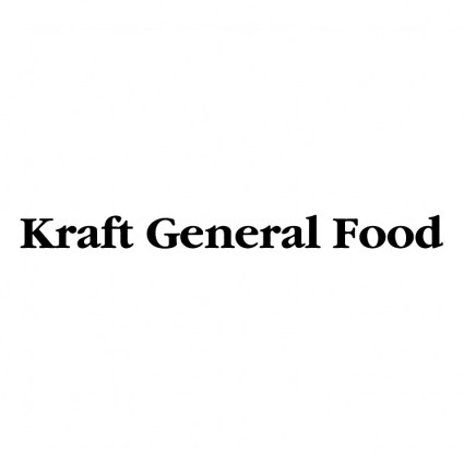 alimentation générale de Kraft