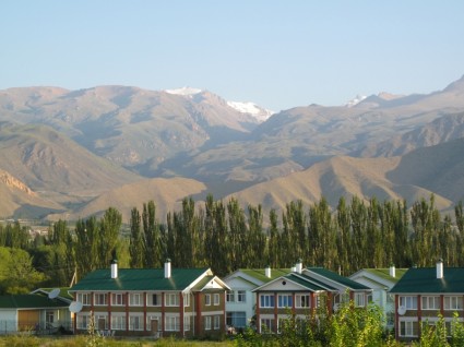 Cộng hoà Kyrgyz cảnh quan núi