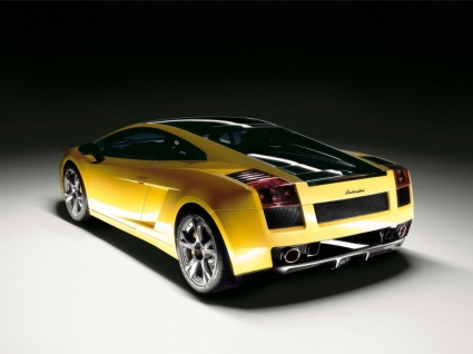 Lamborghini Gallardo hinten Hintergrundbild Lamborghini Autos
