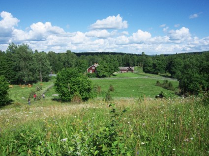 Bauernhof himmel landschaftsbild