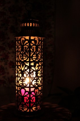 vela de linterna linterna iluminado