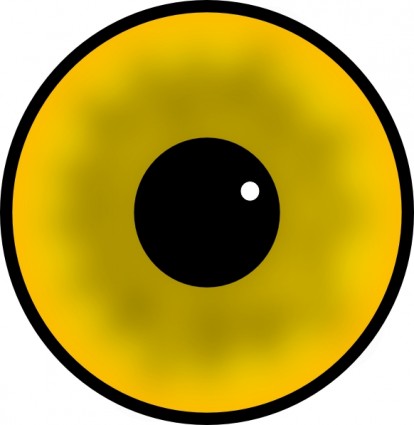 ClipArt di laobc occhio giallo