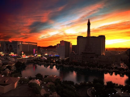 Las Vegas Sunrise Wallpaper United States World