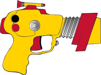 laser pistol ray clip art