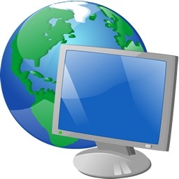 LCD Globus Erde