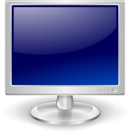 LCD monitor clip art