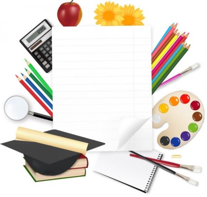 Learn Stationery Vector