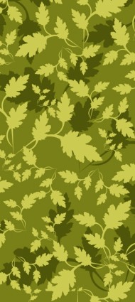 葉の迷彩パターン