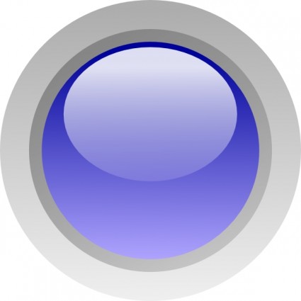 Led Circle Blue Clip Art