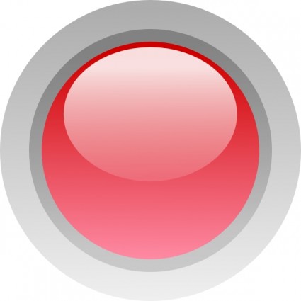 Led Circle Red Clip Art