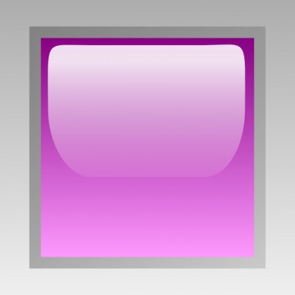 正方形紫クリップアートを主導