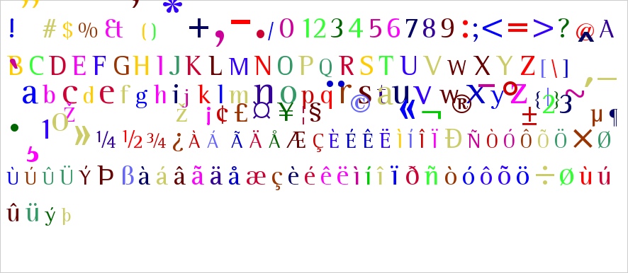cánh tả mono serif