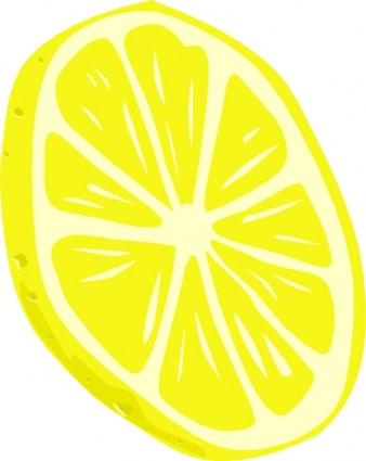 Zitrone Scheibe ClipArt
