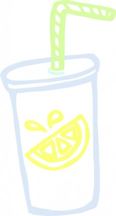 檸檬水剪貼畫