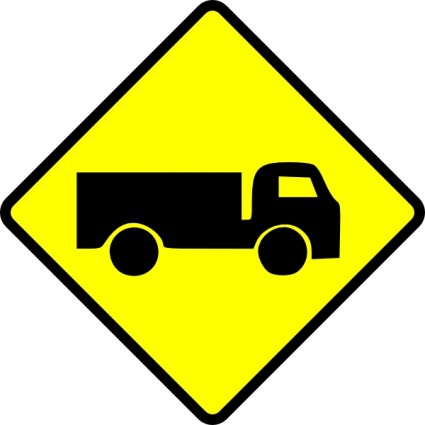 leomarc attention camion clipart
