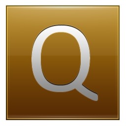 Letter Q Gold