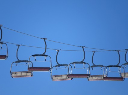 teleférico do ski lift elevador