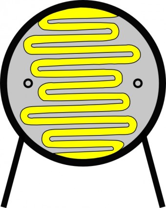 Light Dependant Resistor Ldr Clip Art
