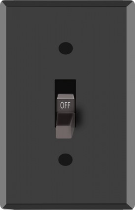 interruptor apagado clip art