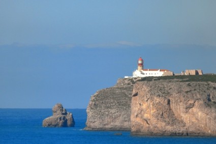 Lighthouse kup sao vicente portugal algave
