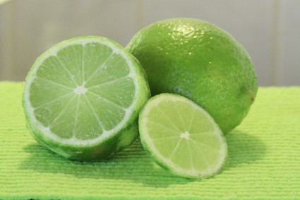 citron vert le fruit de l'agrume