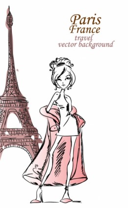 Line Art Illustrator Background Vector