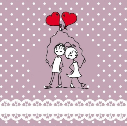 lignes publiées le jour de valentine39s illustrations vectorielles