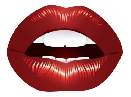 Lippen-Vektor