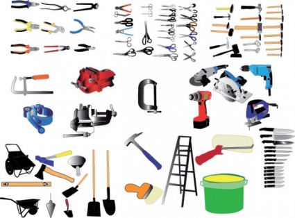 Living Commonly Used Tool Vector