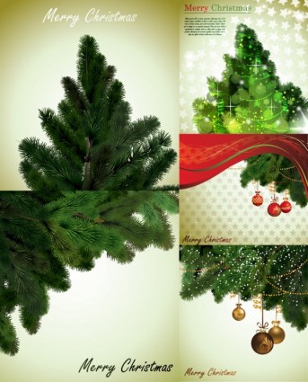 árbol de Navidad local vector