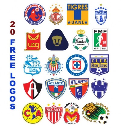 логотипы Футбол Мексика