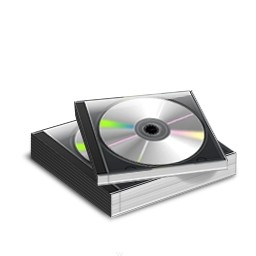 icono del Longhorn cd rom álbumes