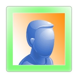icône d'utilisateur homme Longhorn avec bordure verte