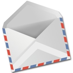 Longhorn Abra o ícone de envelope de capa do correio