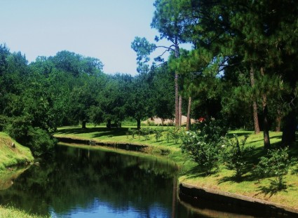 fluxo de parque de Louisiana