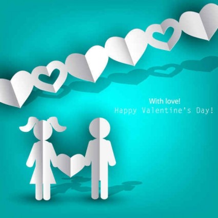 cinta gambar vektor hari happy valentine s