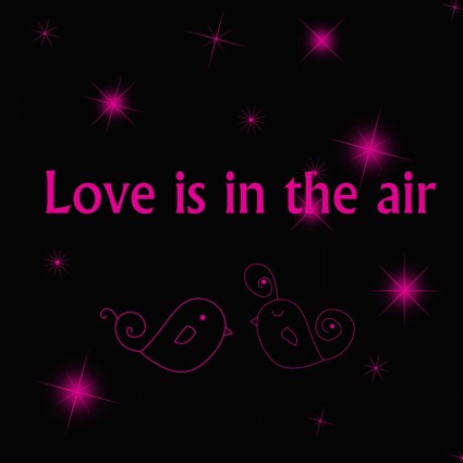 ความรักอยู่ในอากาศ