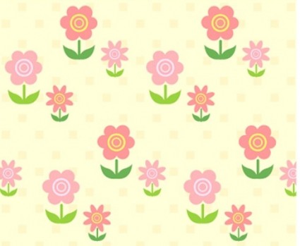 Lovely Background Series Vector Material