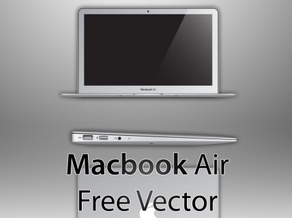 vettoriali gratis di MacBook air
